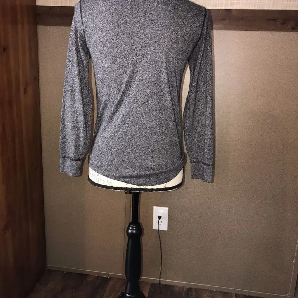 Gap Long Sleeve Gray Girls Shirt Large 10/14